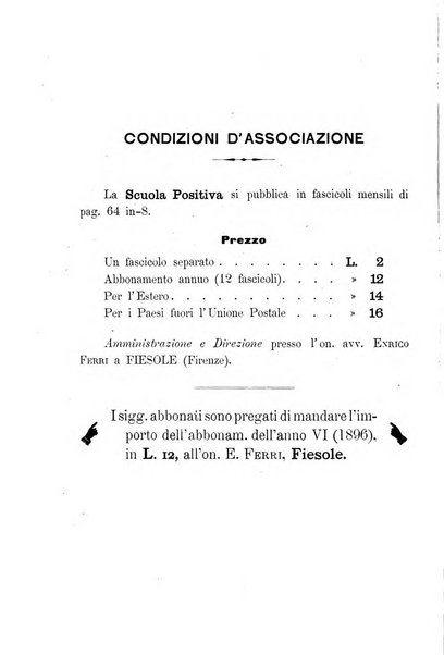 La scuola positiva nella giurisprudenza penale