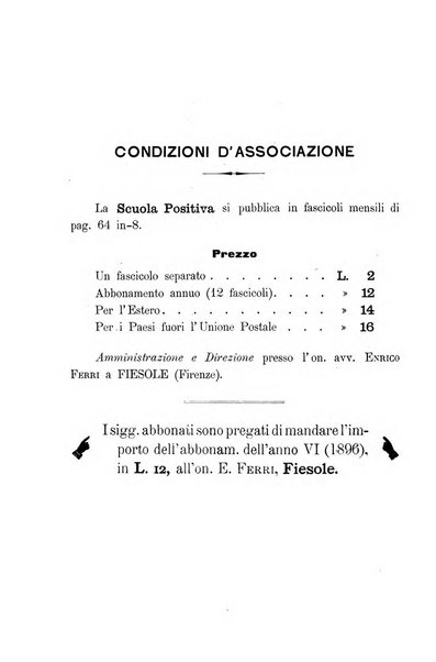 La scuola positiva nella giurisprudenza penale