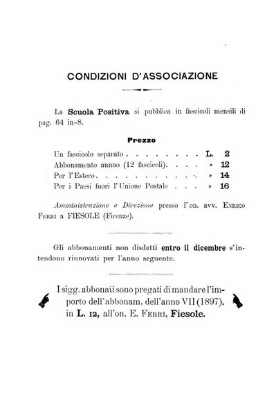 La scuola positiva nella giurisprudenza penale