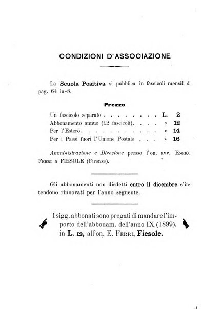 La scuola positiva nella giurisprudenza penale