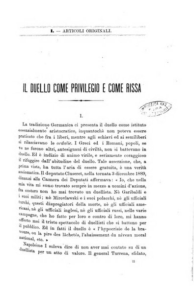 La scuola positiva nella giurisprudenza penale