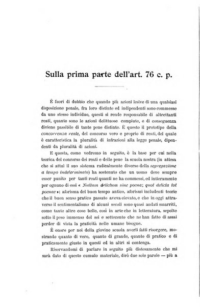 La scuola positiva nella giurisprudenza penale