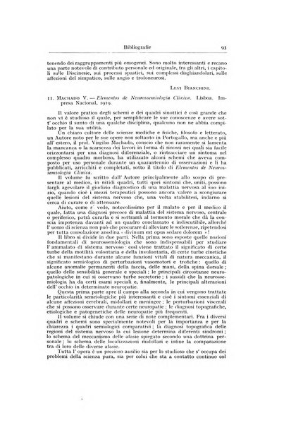 Archivio generale di neurologia, psichiatria e psicoanalisi