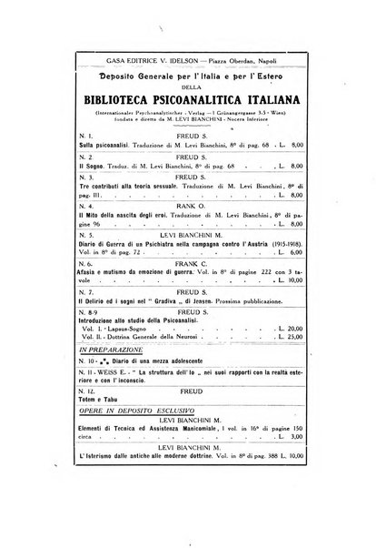 Archivio generale di neurologia, psichiatria e psicoanalisi