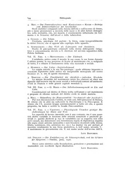 Archivio generale di neurologia, psichiatria e psicoanalisi