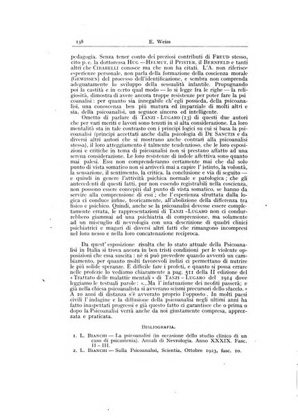 Archivio generale di neurologia, psichiatria e psicoanalisi