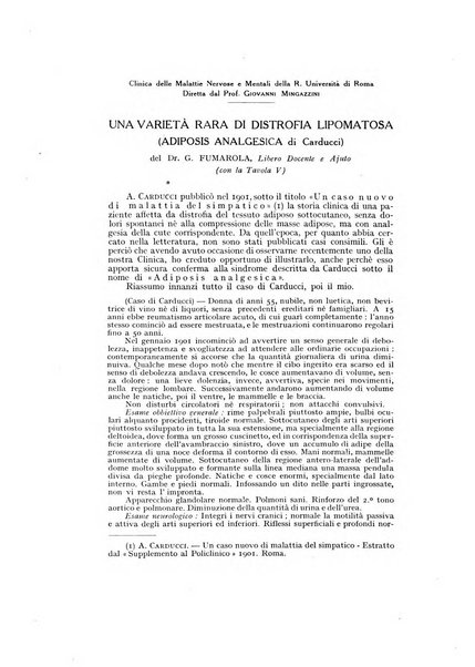 Archivio generale di neurologia, psichiatria e psicoanalisi