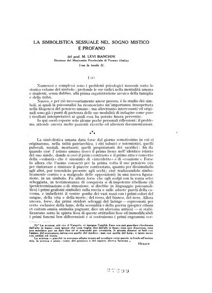 Archivio generale di neurologia, psichiatria e psicoanalisi