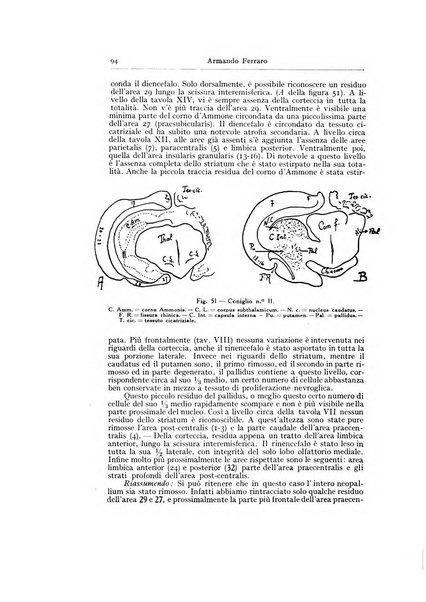 Archivio generale di neurologia, psichiatria e psicoanalisi