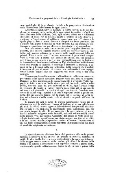 Archivio generale di neurologia, psichiatria e psicoanalisi