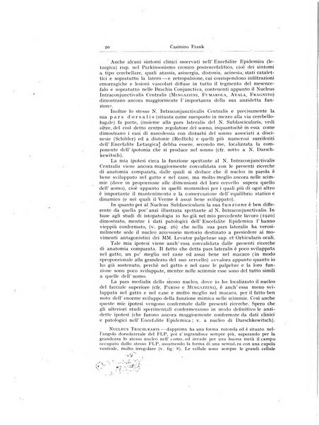 Archivio generale di neurologia, psichiatria e psicoanalisi