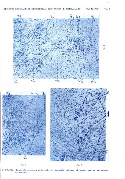 Archivio generale di neurologia, psichiatria e psicoanalisi