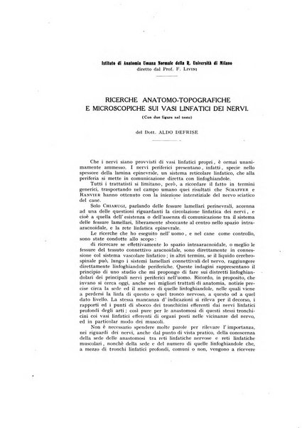 Archivio generale di neurologia, psichiatria e psicoanalisi