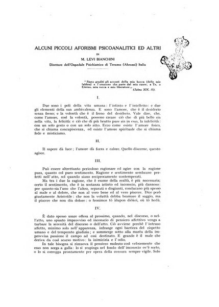 Archivio generale di neurologia, psichiatria e psicoanalisi