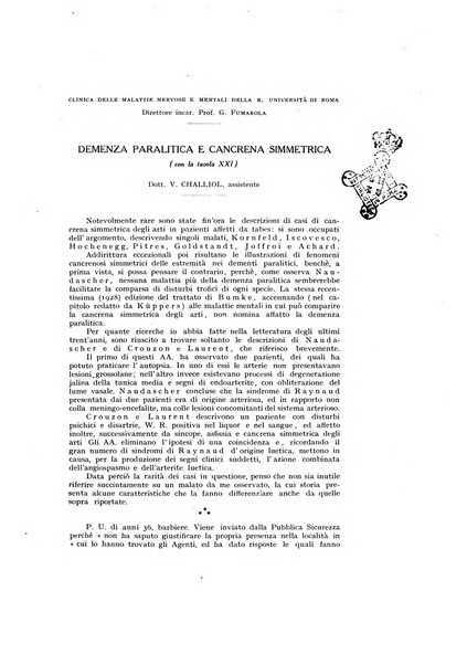 Archivio generale di neurologia, psichiatria e psicoanalisi