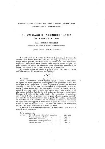 Archivio generale di neurologia, psichiatria e psicoanalisi