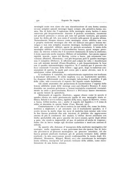 Archivio generale di neurologia, psichiatria e psicoanalisi