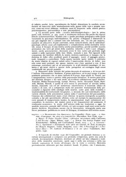 Archivio generale di neurologia, psichiatria e psicoanalisi