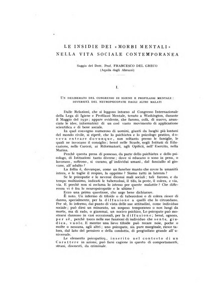 Archivio generale di neurologia, psichiatria e psicoanalisi