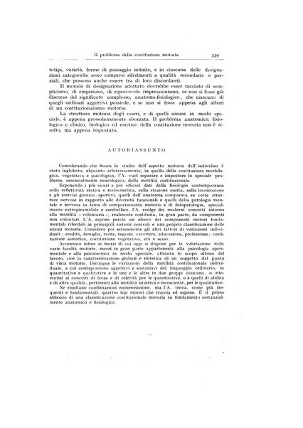 Archivio generale di neurologia, psichiatria e psicoanalisi