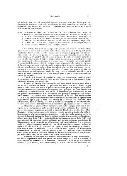 Archivio generale di neurologia, psichiatria e psicoanalisi