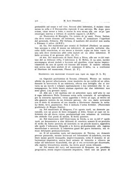 Archivio generale di neurologia, psichiatria e psicoanalisi