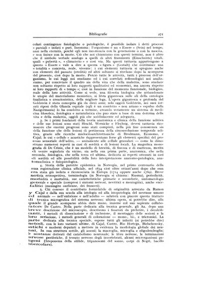 Archivio generale di neurologia, psichiatria e psicoanalisi