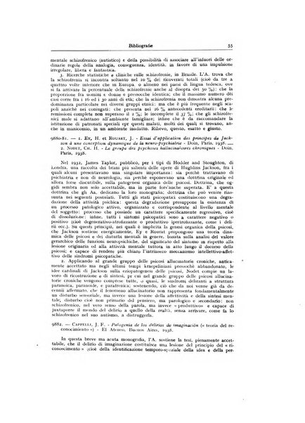 Archivio generale di neurologia, psichiatria e psicoanalisi