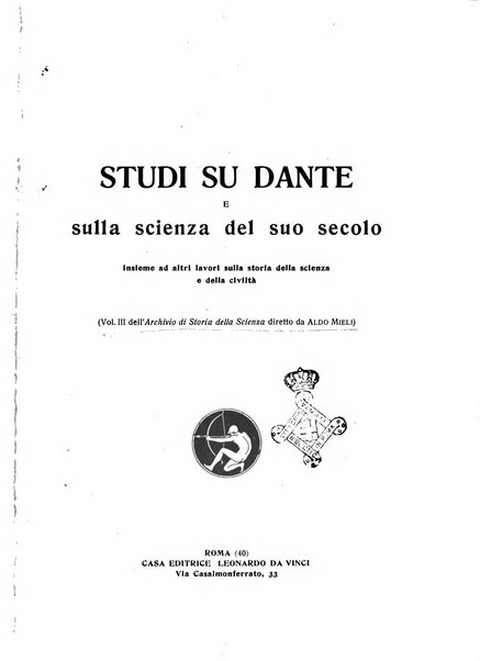 Archivio di storia della scienza