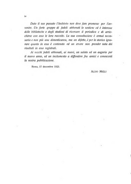 Archivio di storia della scienza