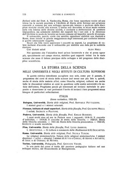 Archivio di storia della scienza