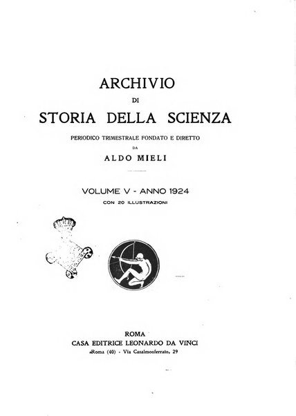 Archivio di storia della scienza