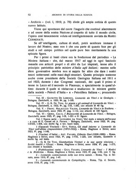 Archivio di storia della scienza