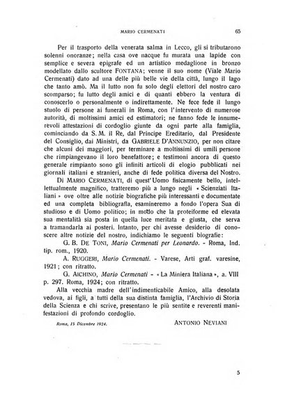 Archivio di storia della scienza