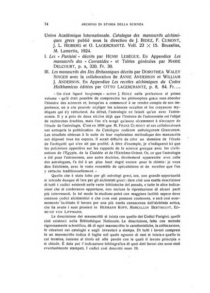 Archivio di storia della scienza