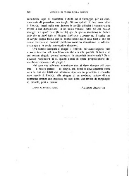 Archivio di storia della scienza