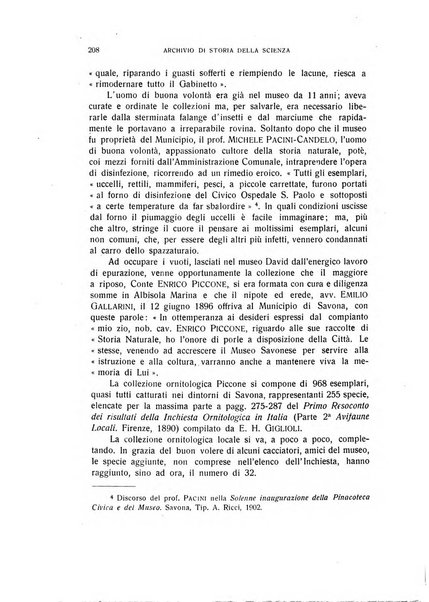 Archivio di storia della scienza