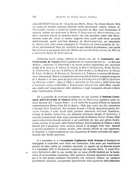 Archivio di storia della scienza