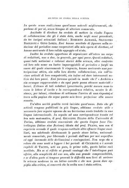 Archivio di storia della scienza