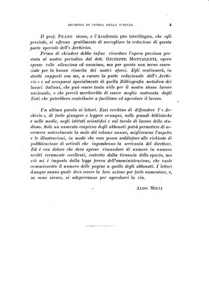 Archivio di storia della scienza