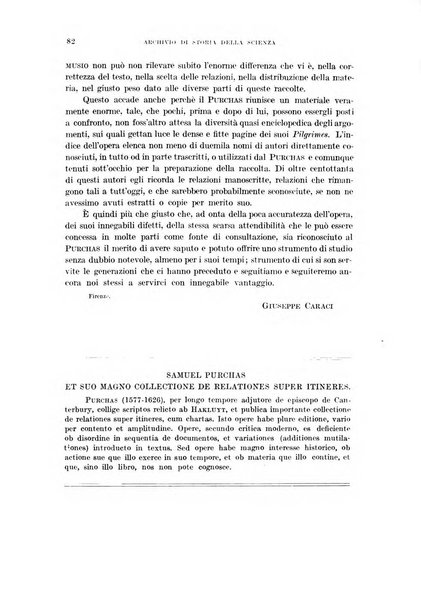 Archivio di storia della scienza