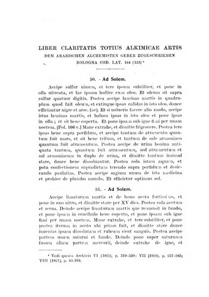 Archivio di storia della scienza