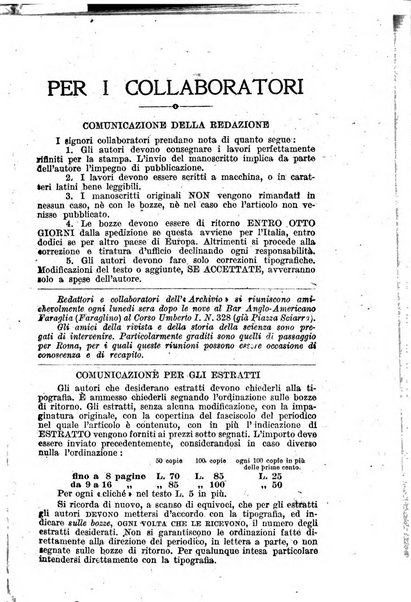 Archivio di storia della scienza