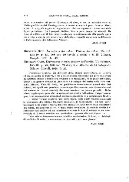 Archivio di storia della scienza