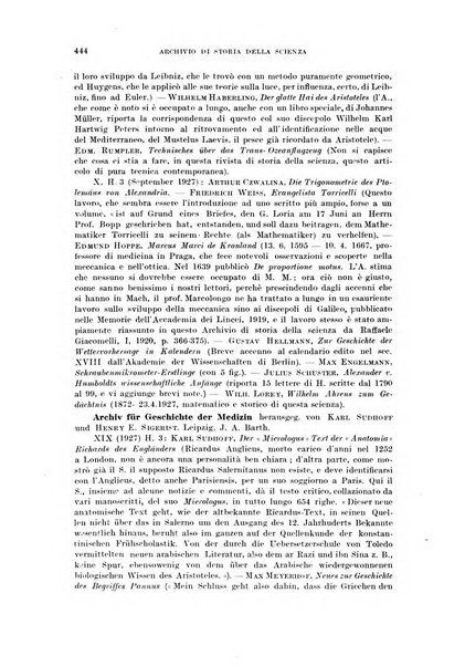 Archivio di storia della scienza