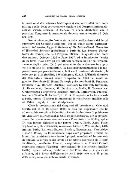 Archivio di storia della scienza