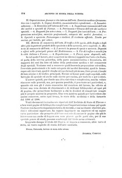 Archivio di storia della scienza