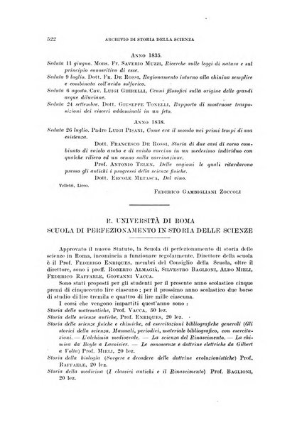 Archivio di storia della scienza