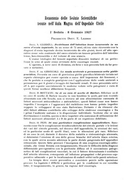 Giornale medico dell'Ospedale civile di Venezia