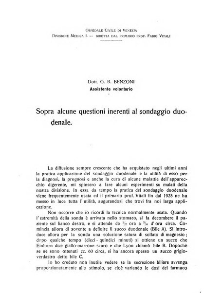 Giornale medico dell'Ospedale civile di Venezia